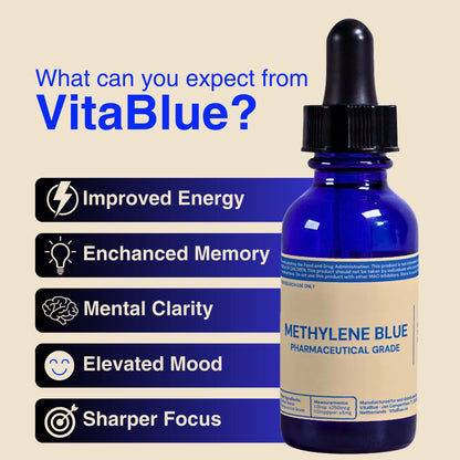 VitaBlue | 150mg | 30ml | USP Grade